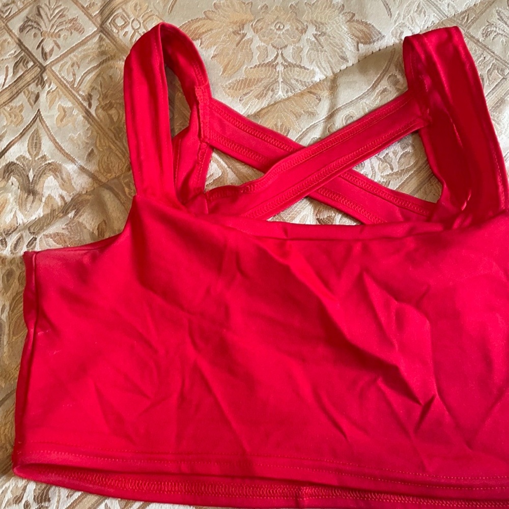 PLUS Red Swimsuit Set - Picture 3 of 6